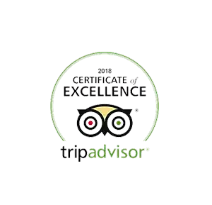 2018 Tripadvisor Mükemmellik Sertifikası